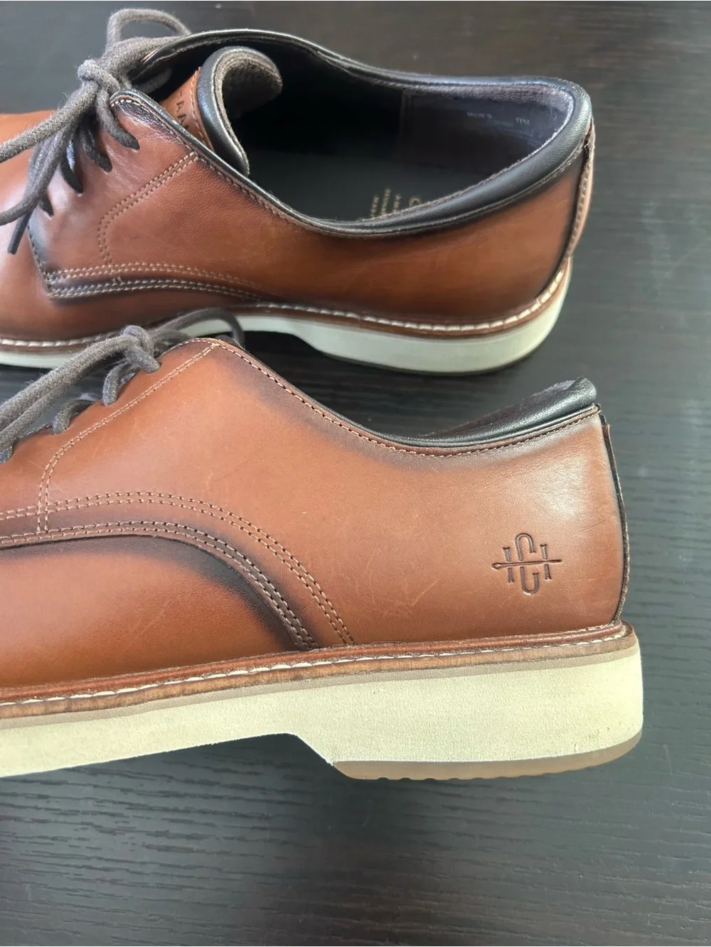 Cole Haan men’s American classic Oxford Brown Leather Derby Shoes